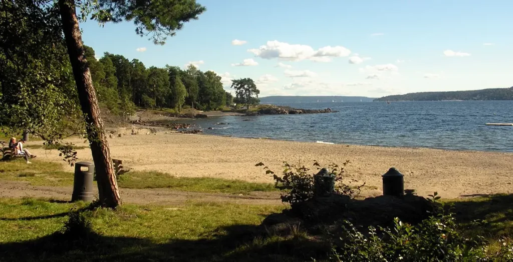 Paradisbukta (Paradise Bay) in Bygdøy, Oslo.